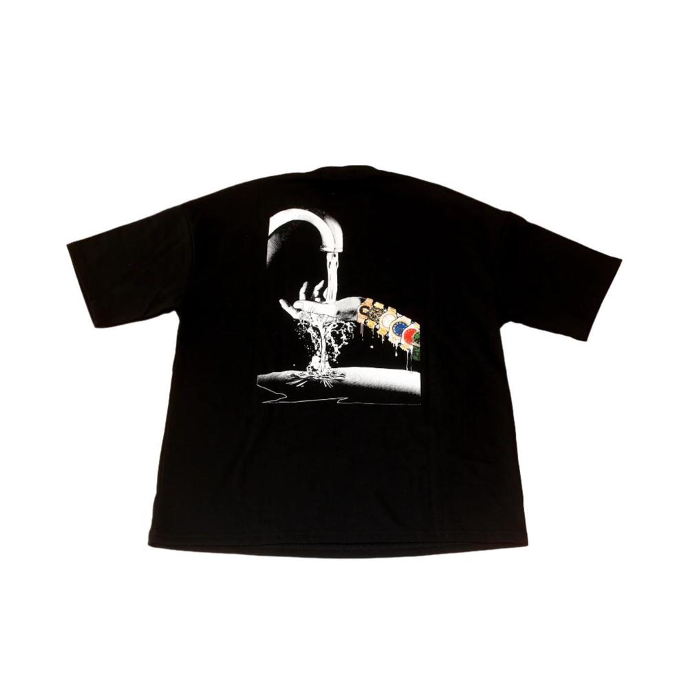 NEW KNOTWTR women's knotime t-shirt in black